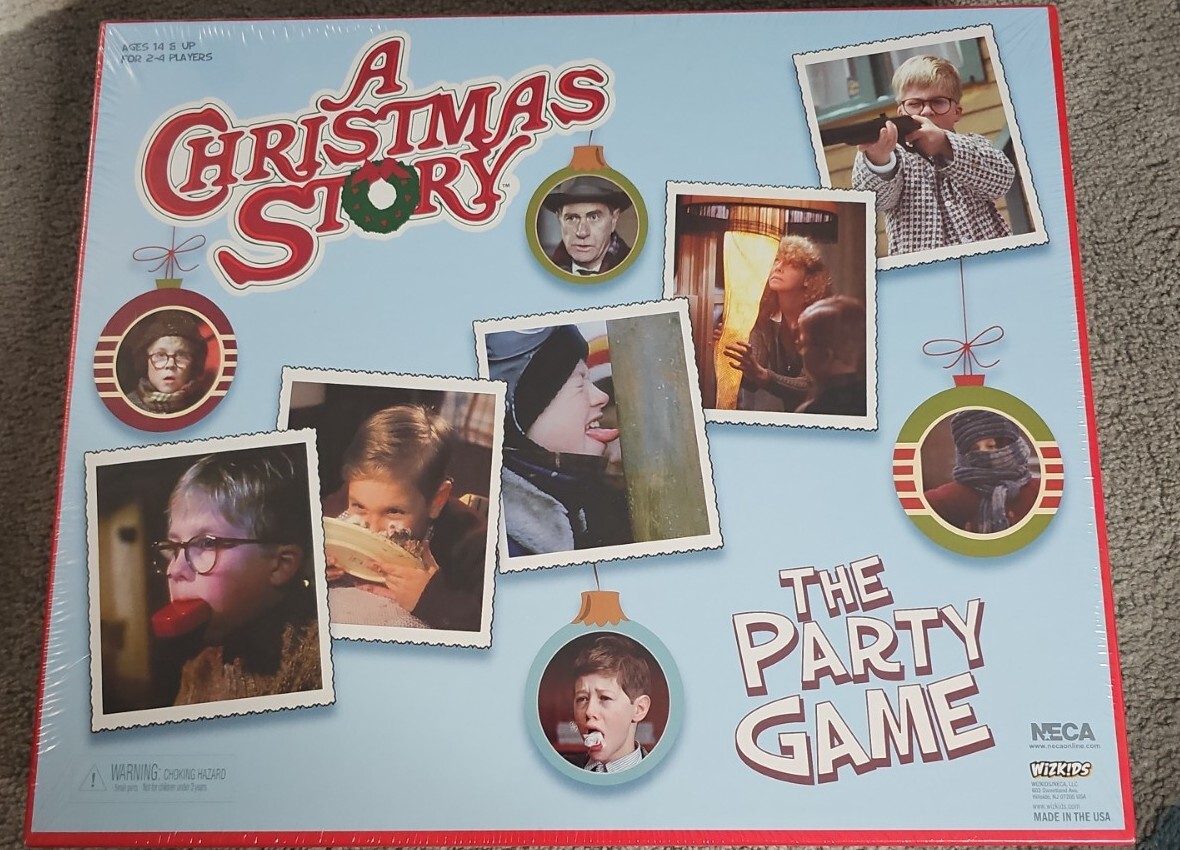 NECA Wizkids A Christmas Story The Party Game, Board Game -Made In USA New Seal