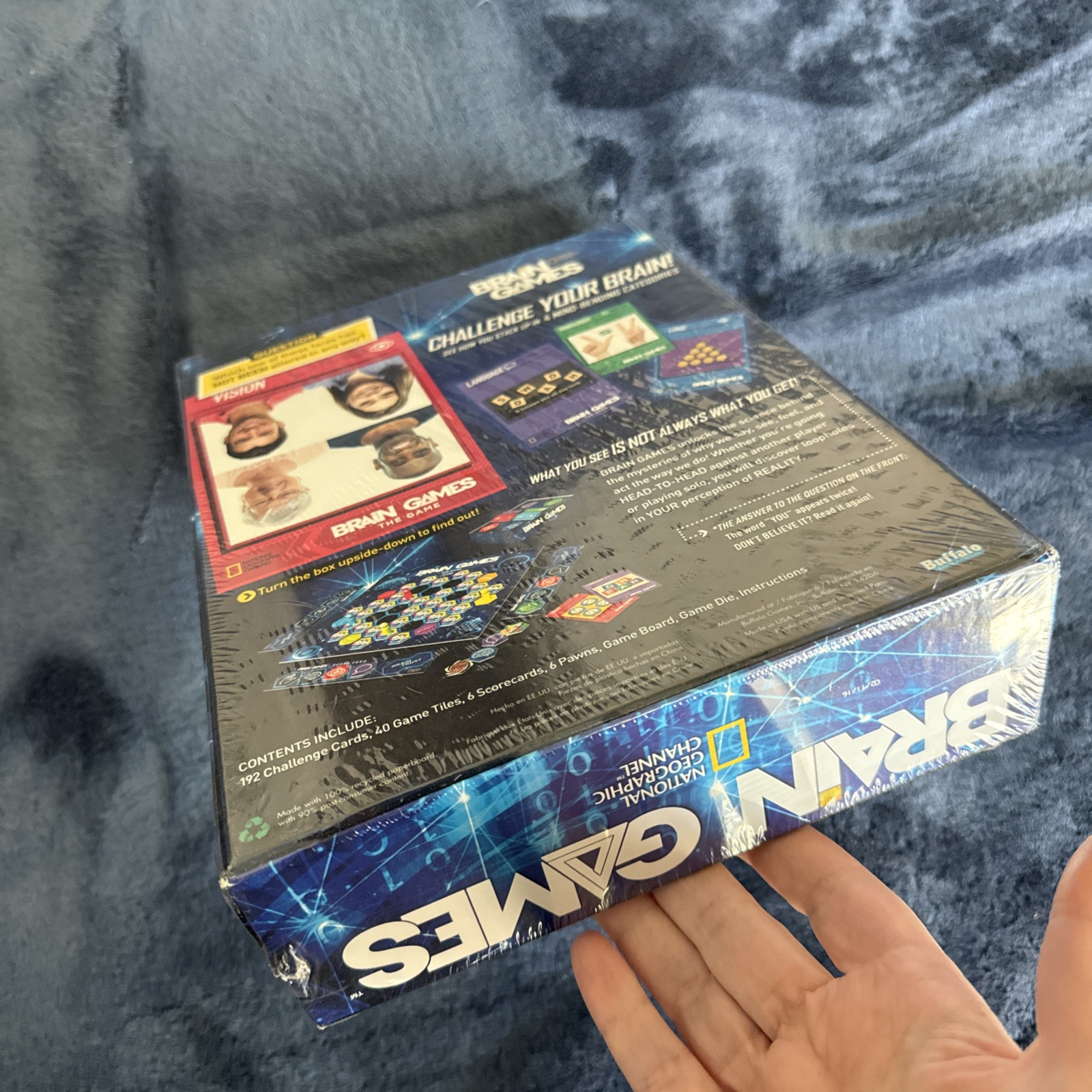 Brain Games Board Game – The National Geographic Channel NIB