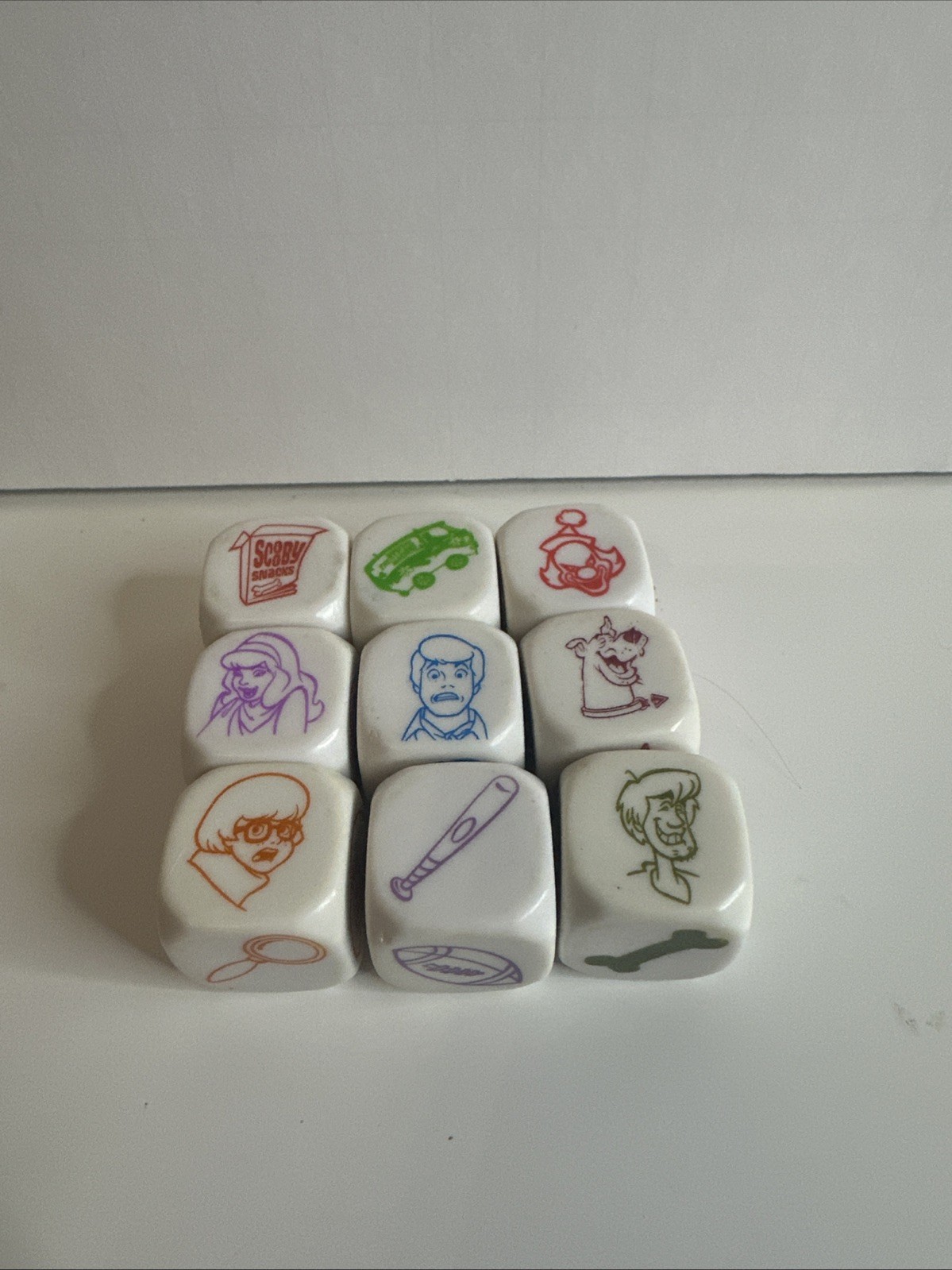 Pressman Scooby-Doo! Story Telling Dice 9 Dice 54 Images (2014)