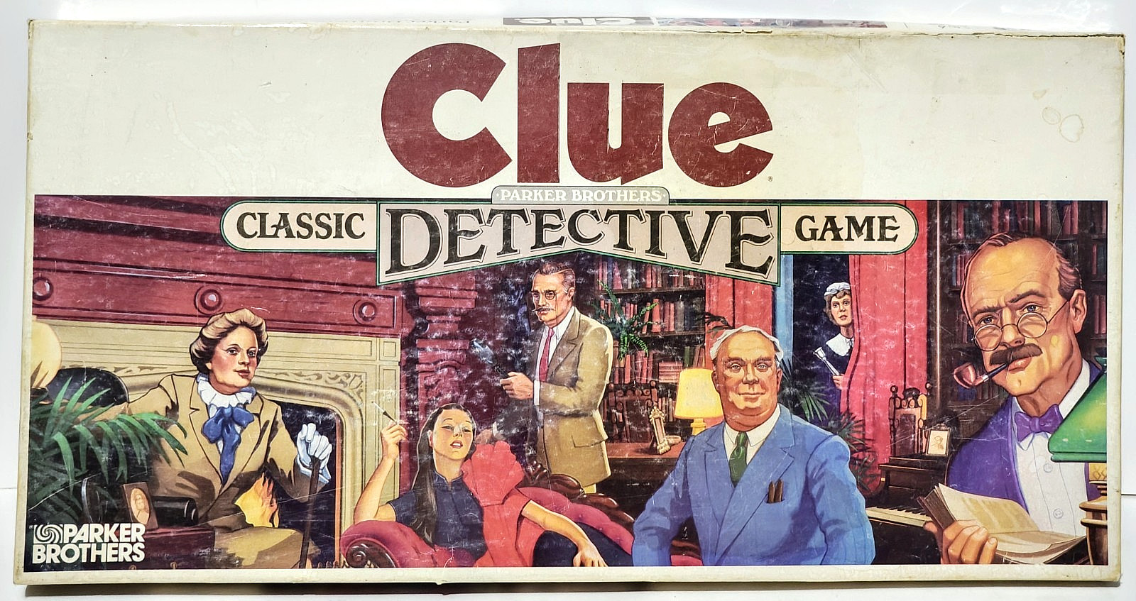 Clue – The Classic Detective Board Game – Parker Brothers – Complete – 1986