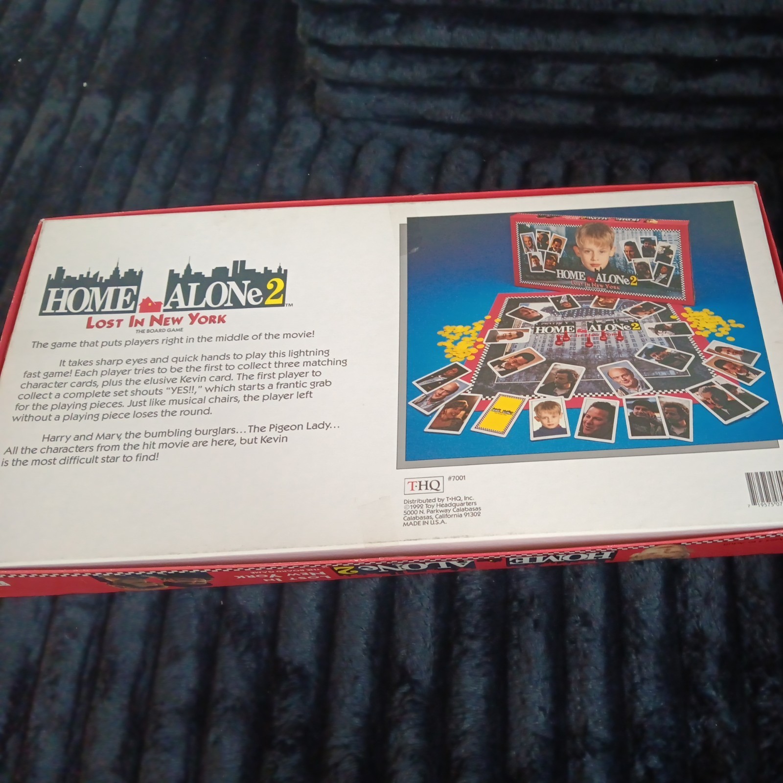 Home Alone 2 Lost in New York Board Game 1992 Culkin NYC