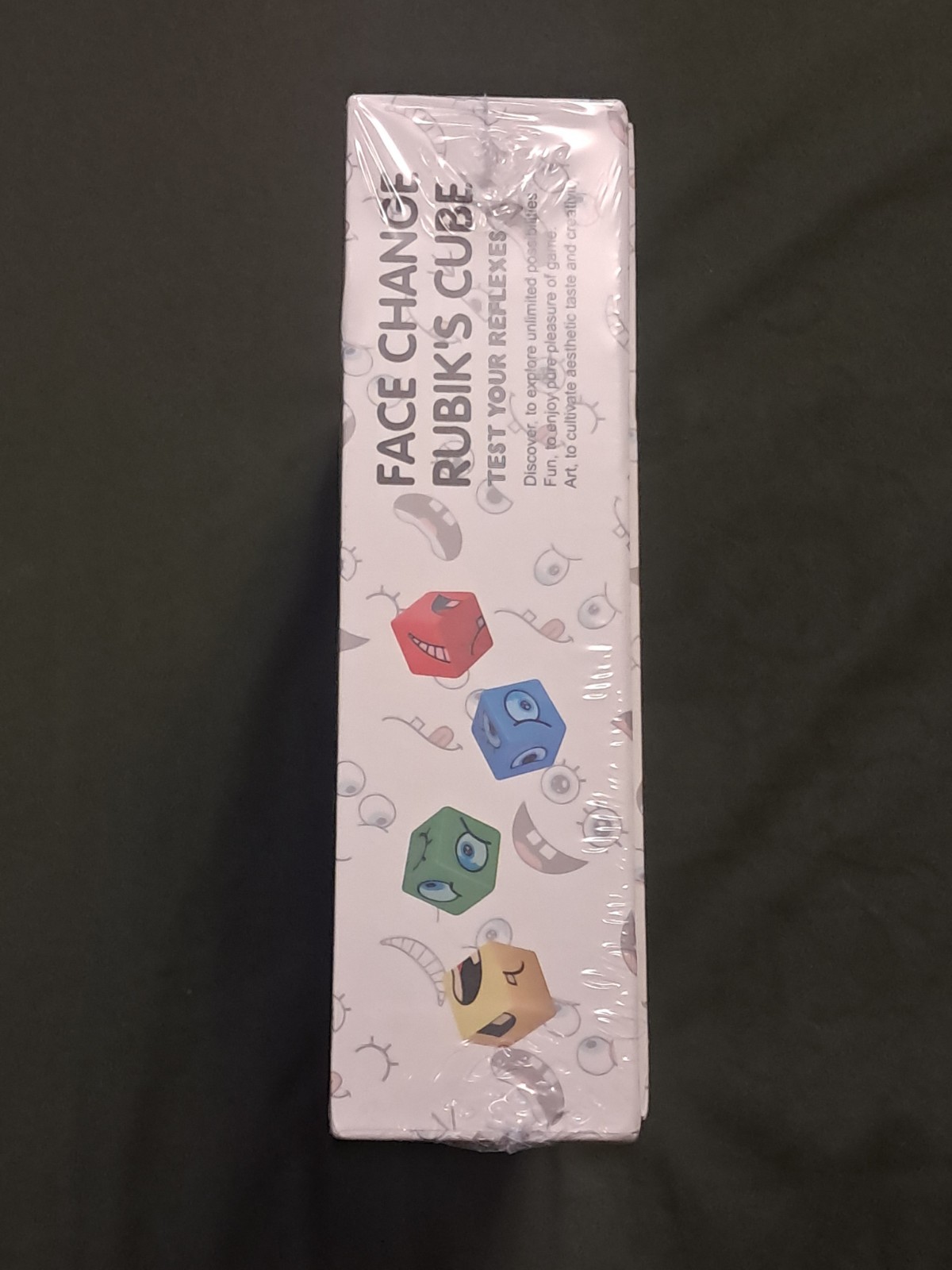 2021 Brand New Face Change Rubik’s Cube Board Game 4 Players 64 Cards Ages 3+