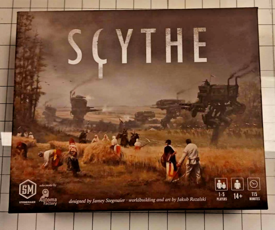 SCYTHE The Board Game – Stonemaier Games (2015) 100% Complete
