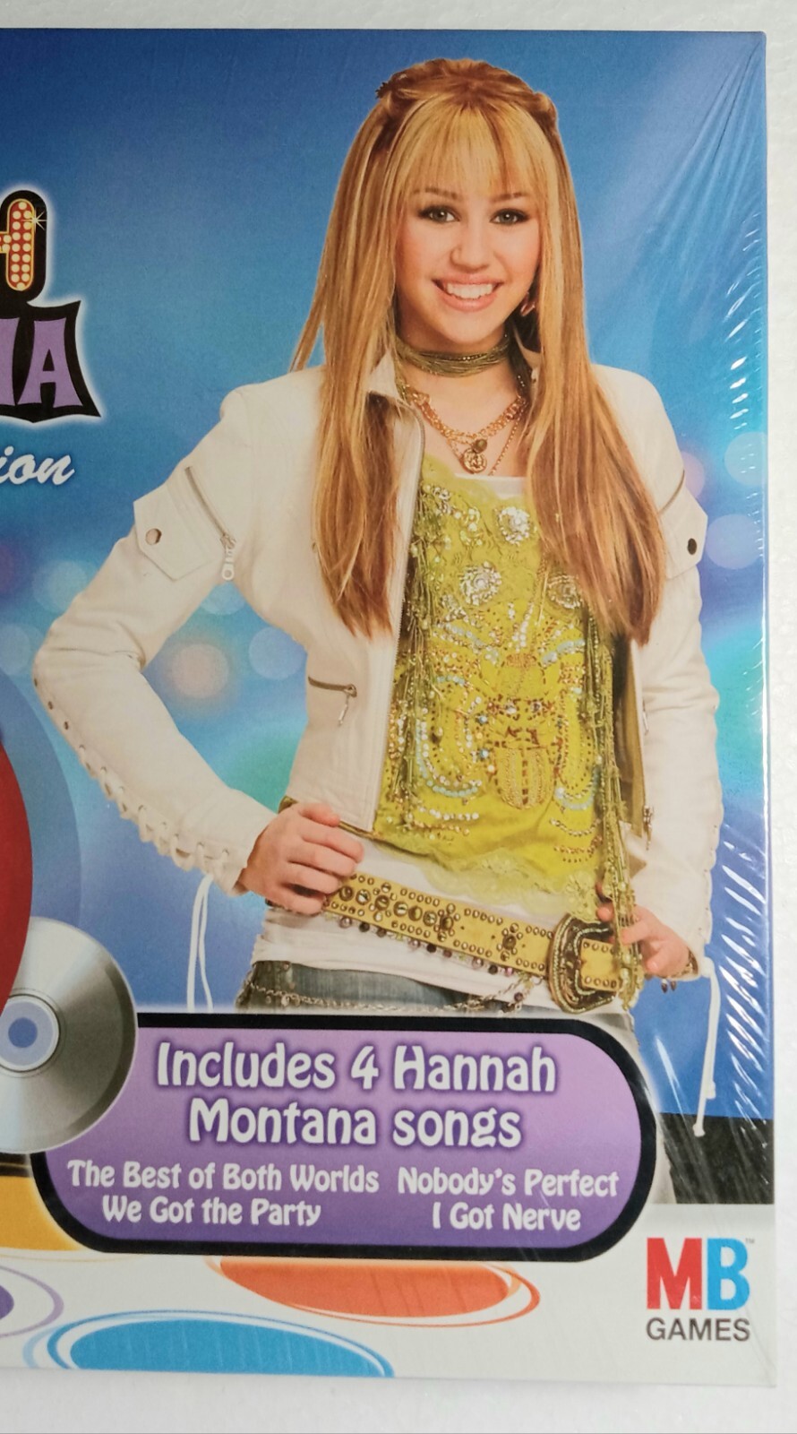 Disney Hannah Montana Twister Moves 2 Mats and 2 CDs Ages 8 or older.