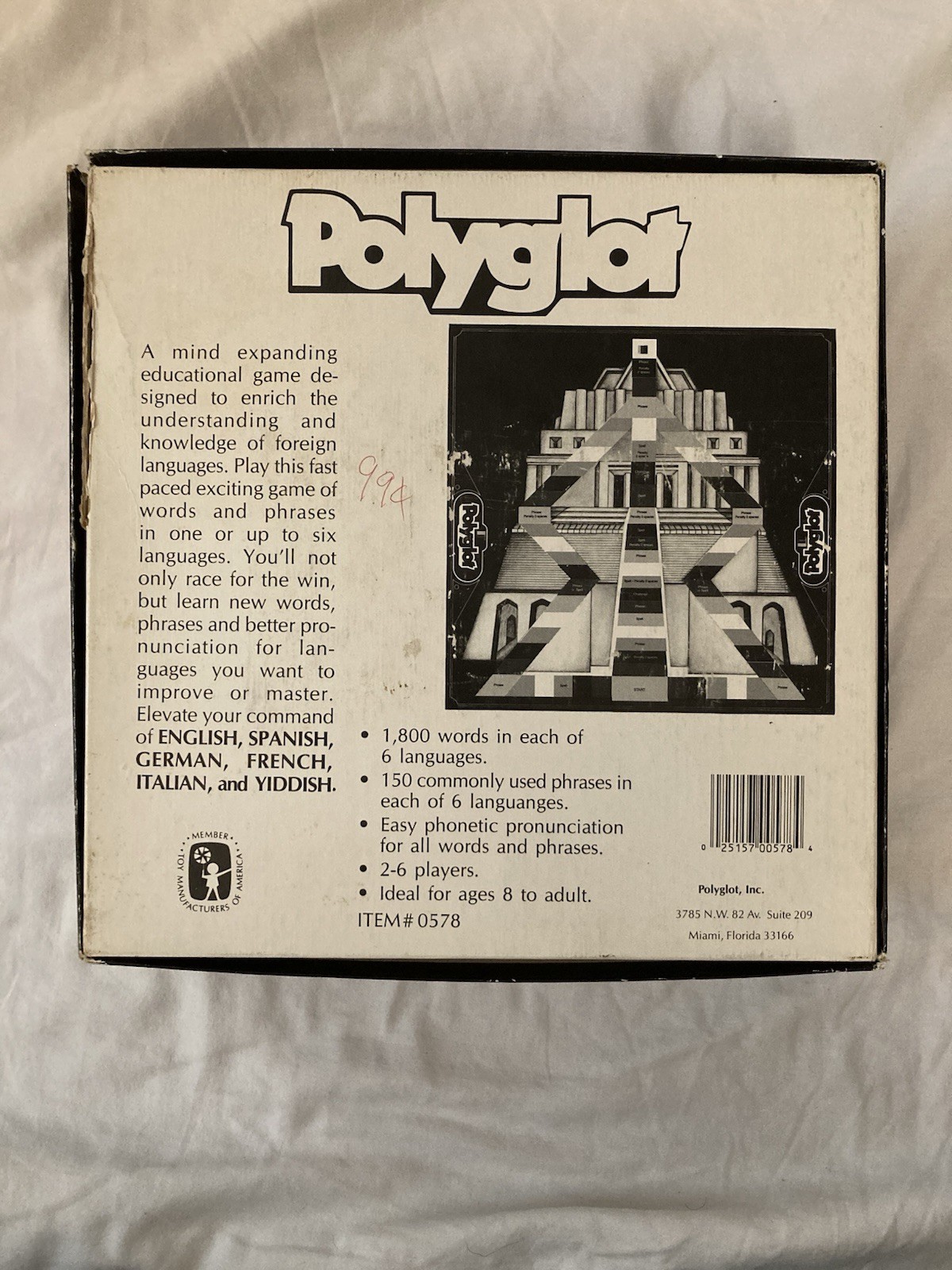 Polyglot Board Game | 8 Years to Adult Age Range | 2-6 Players