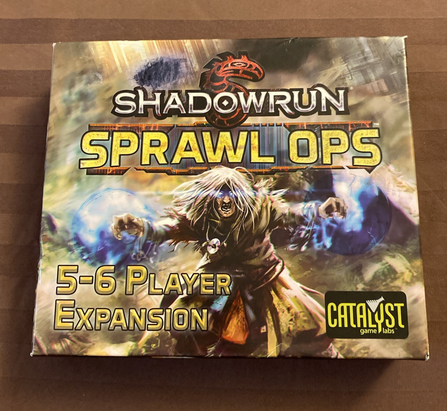 Catalyst Boardgame Shadowrun Sprawl Ops 5-6 Player Expansion Box New 2018