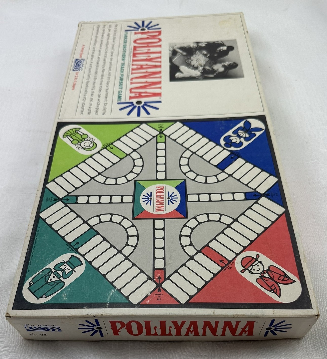 1967 Pollyanna Game by Parker Brothers Complete in Great Condition FREE SHIP
