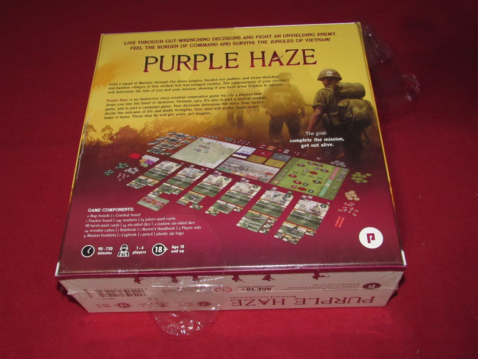 Phalanx: Purple Haze: Sealed – some box damage