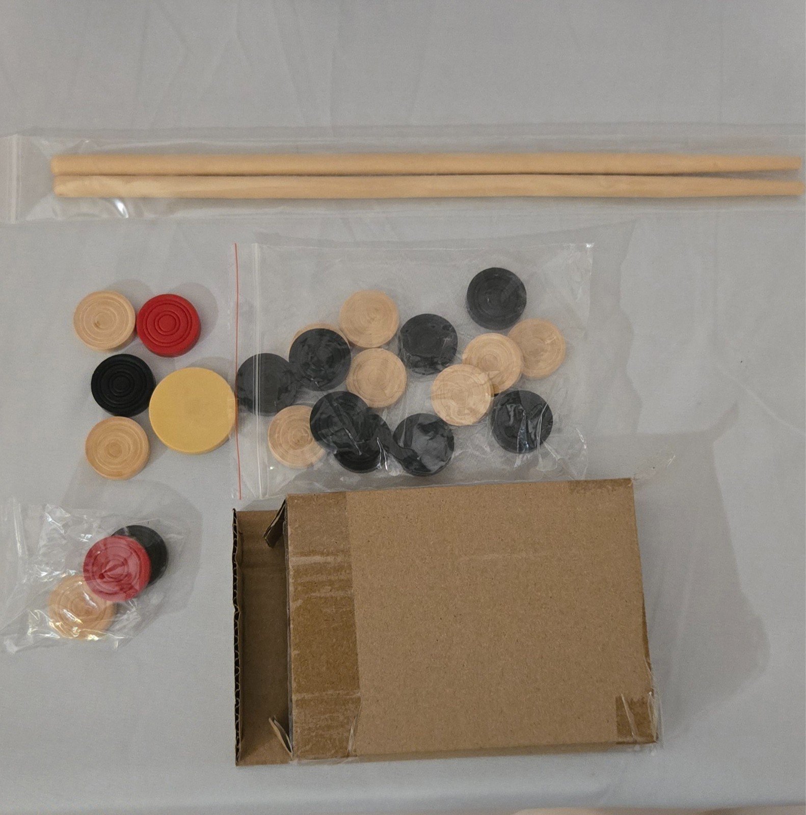 Hey Play! New Carrom Board, all pieces and instructions included