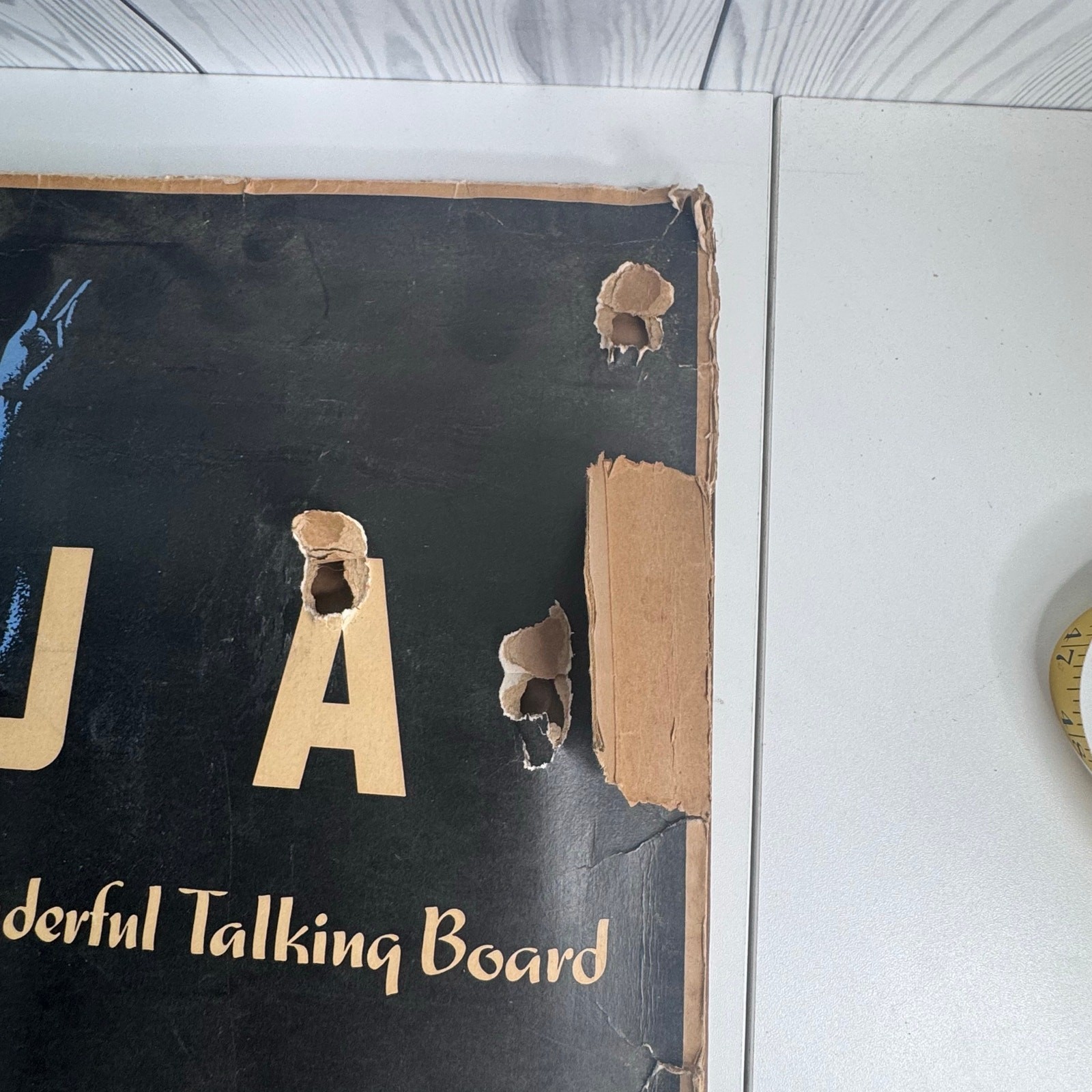 Haunted 1950s OUIJA Board Mystifying Oracle William Fuld Pre Parker Brothers
