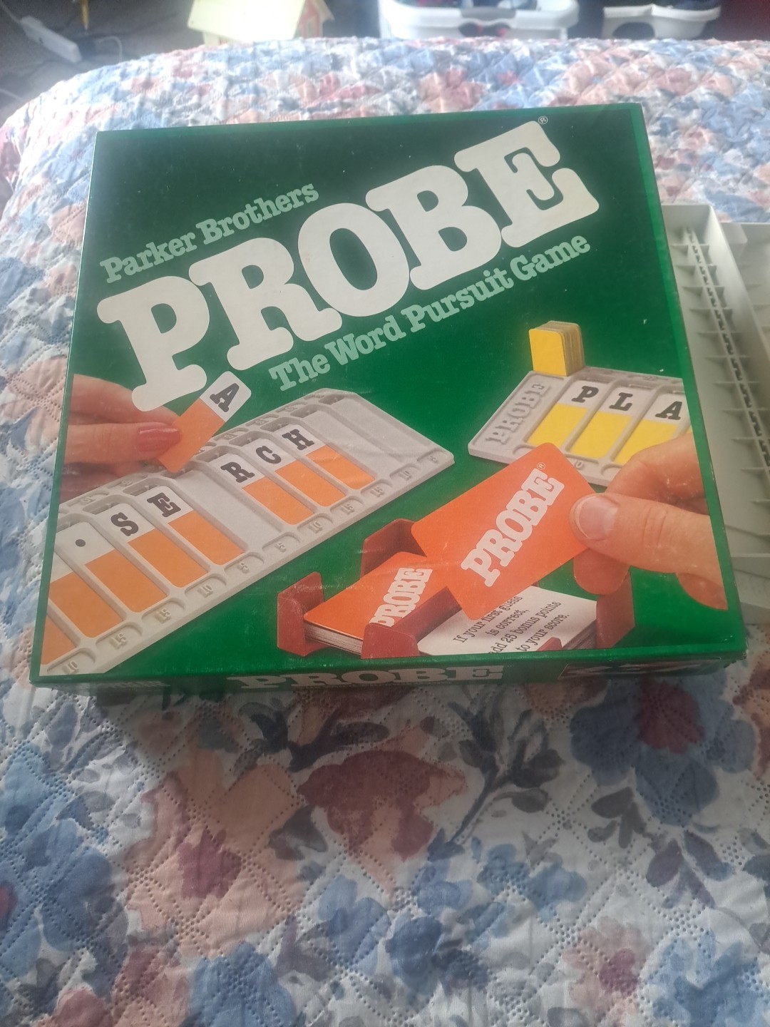 Vintage Parker Brothers Probe The Word Pursuit Game 1982 Complete VERY GOOD COND