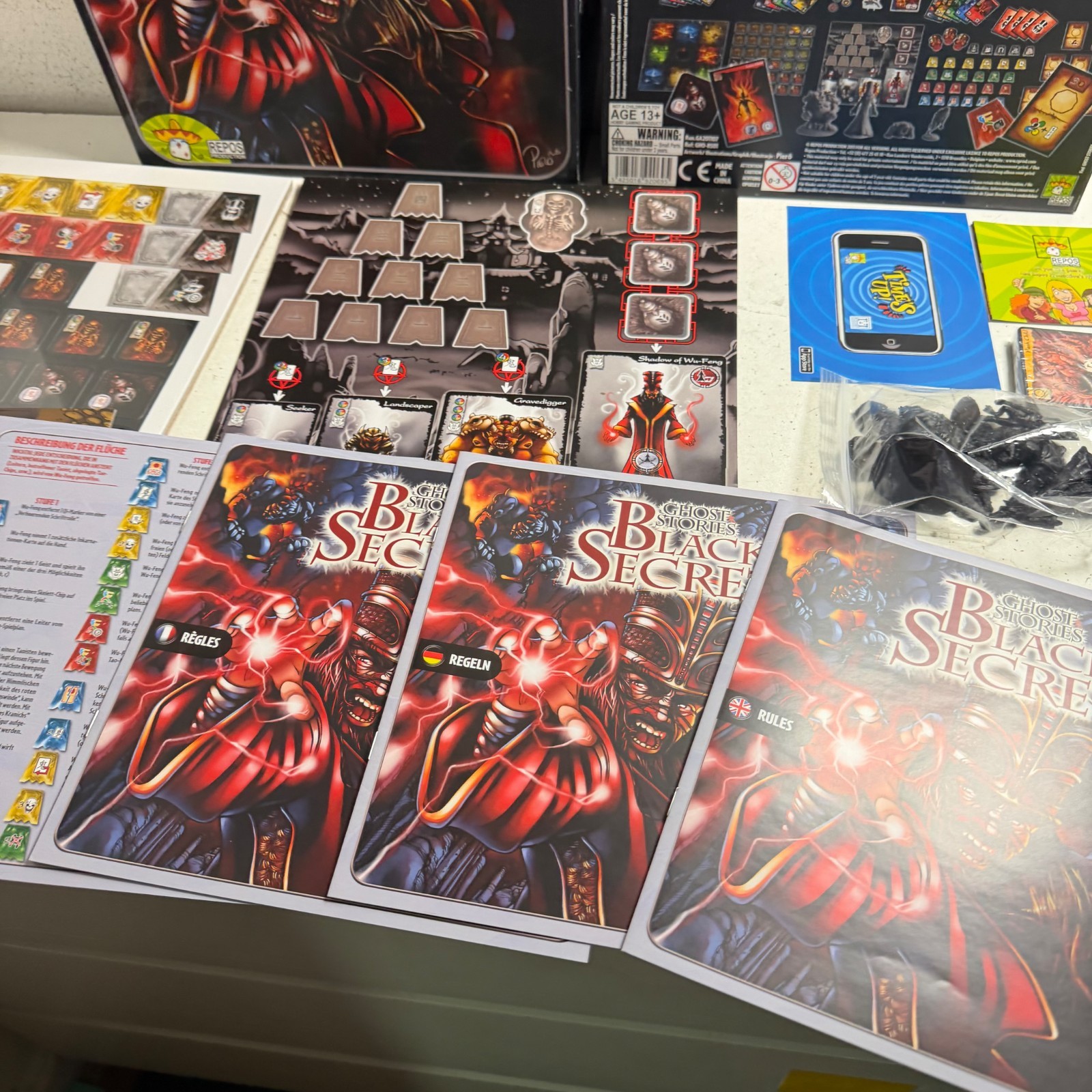Ghost Stories: Black Secret Repos Production Cooperative Board Game Expansion