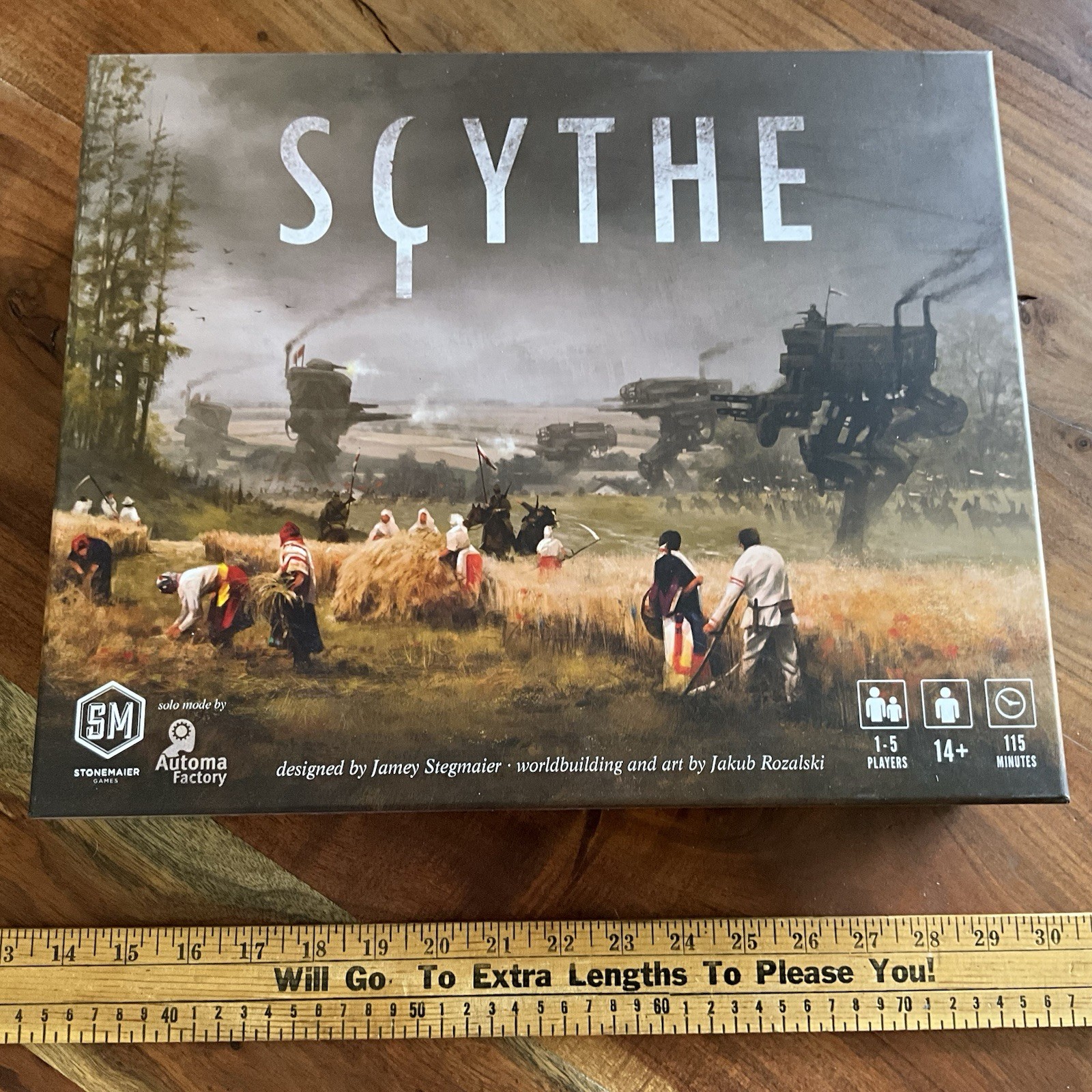 Scythe Board Game Stonemaier COMPLETE Adult Owned