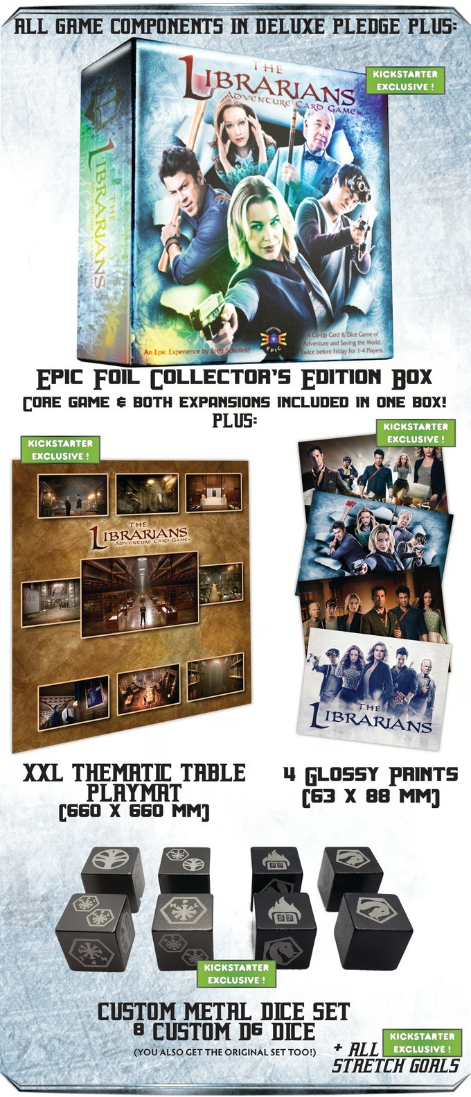 The Librarians Collector’s Edition by Everything Epic – SEALED
