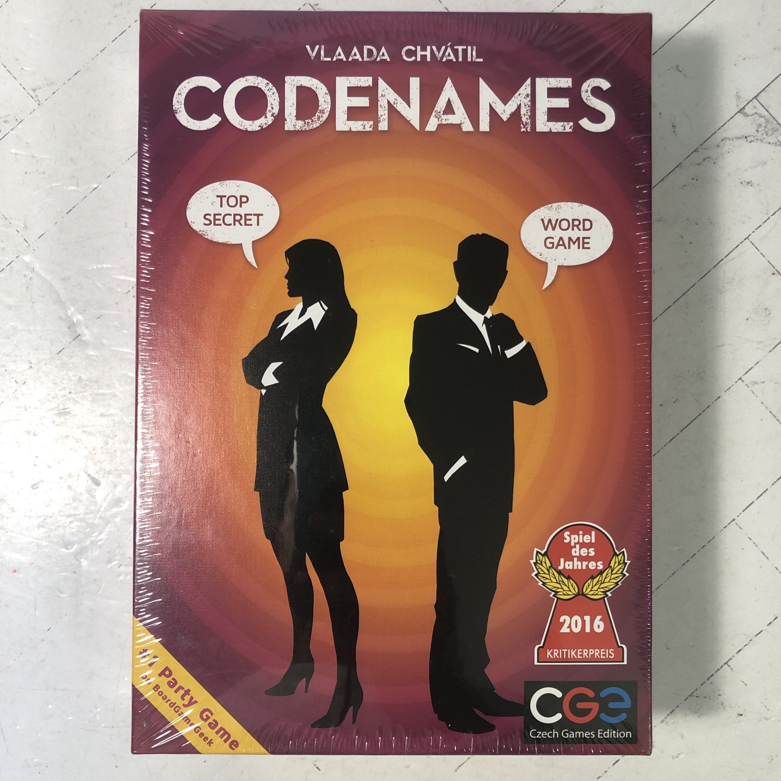Codenames Board Game Czech Games Vlaada Chvatil Party Word Game NEW – Free Ship