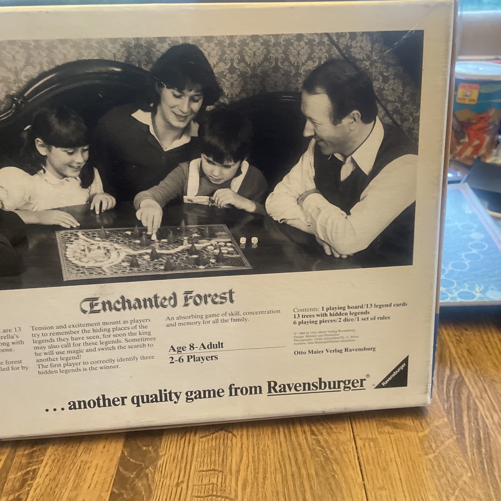 Enchanted Forest board game – 1982 – Made In West Germany First Edition COMPLETE