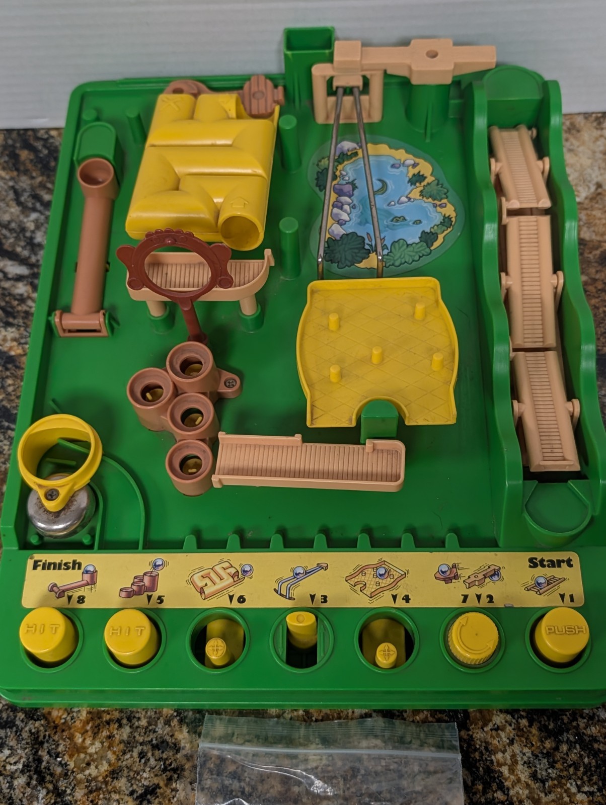 Vintage 1979 Tomy Screwball Scramble Dexterity Tabletop Game