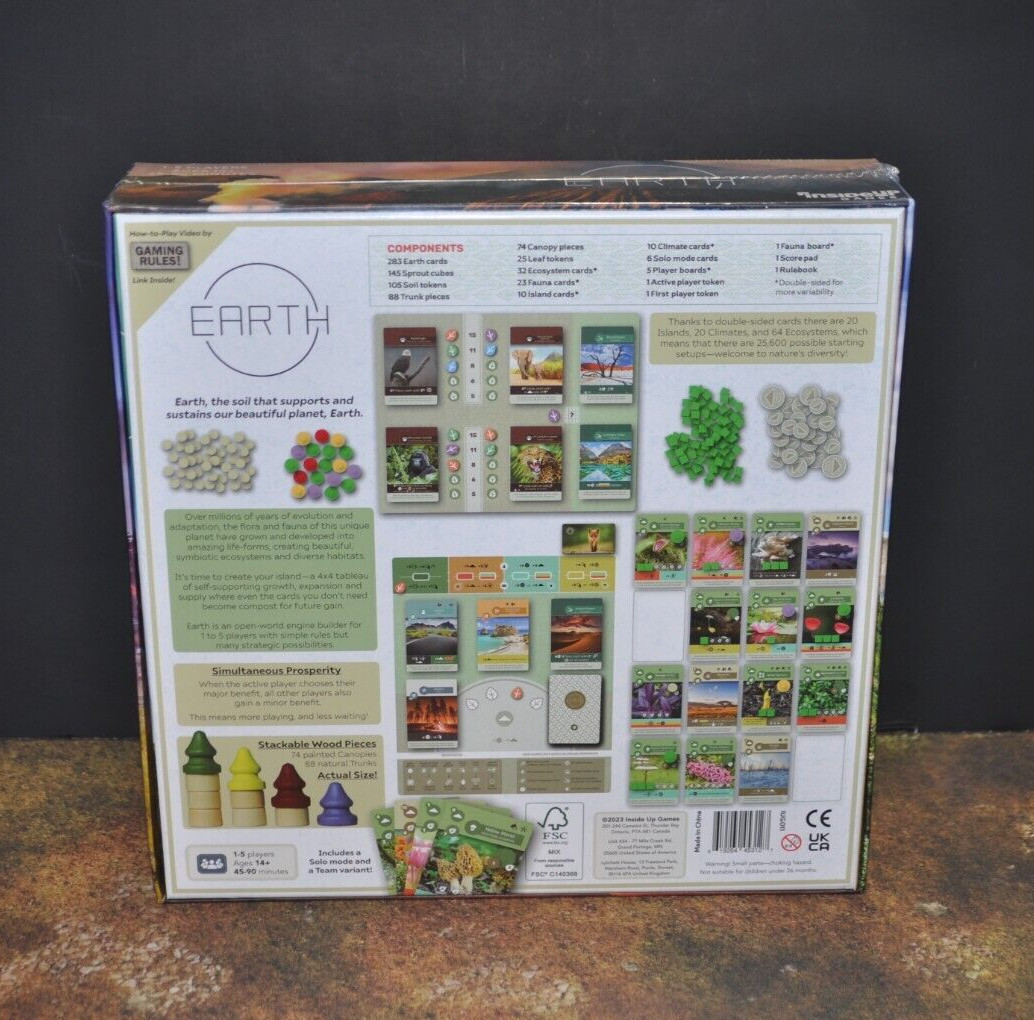 Earth Board Game – Inside Up Games