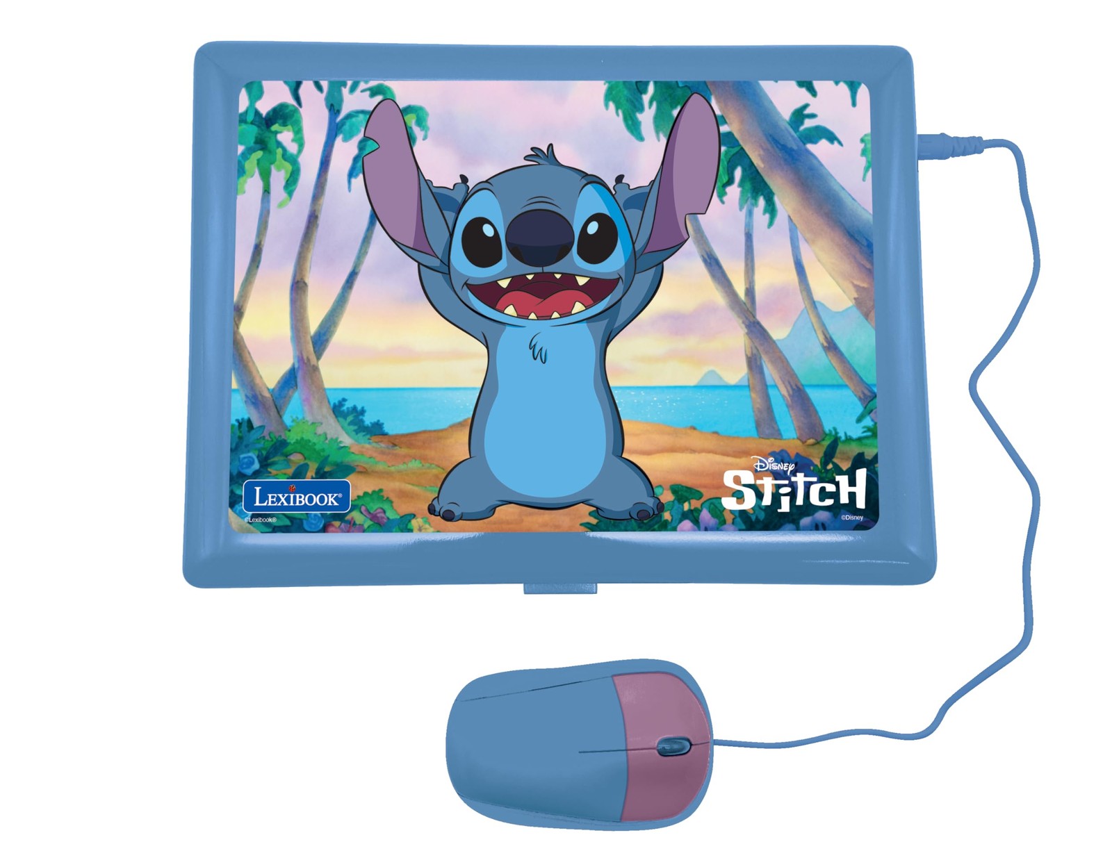 Educational Laptop Bilingual English Spanish 124 Activities Lexibook Stitch