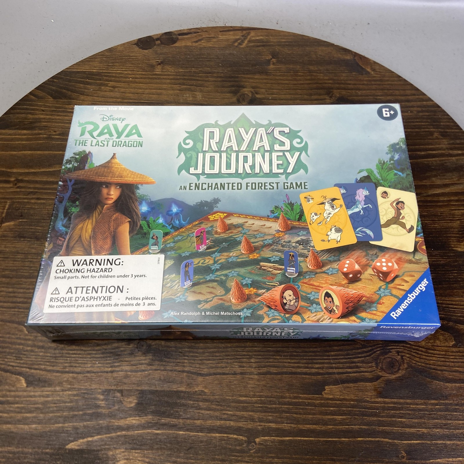 Ravensburger Raya’s Journey Enchanted Forest Disney Board Game 6+ 2-4 Players