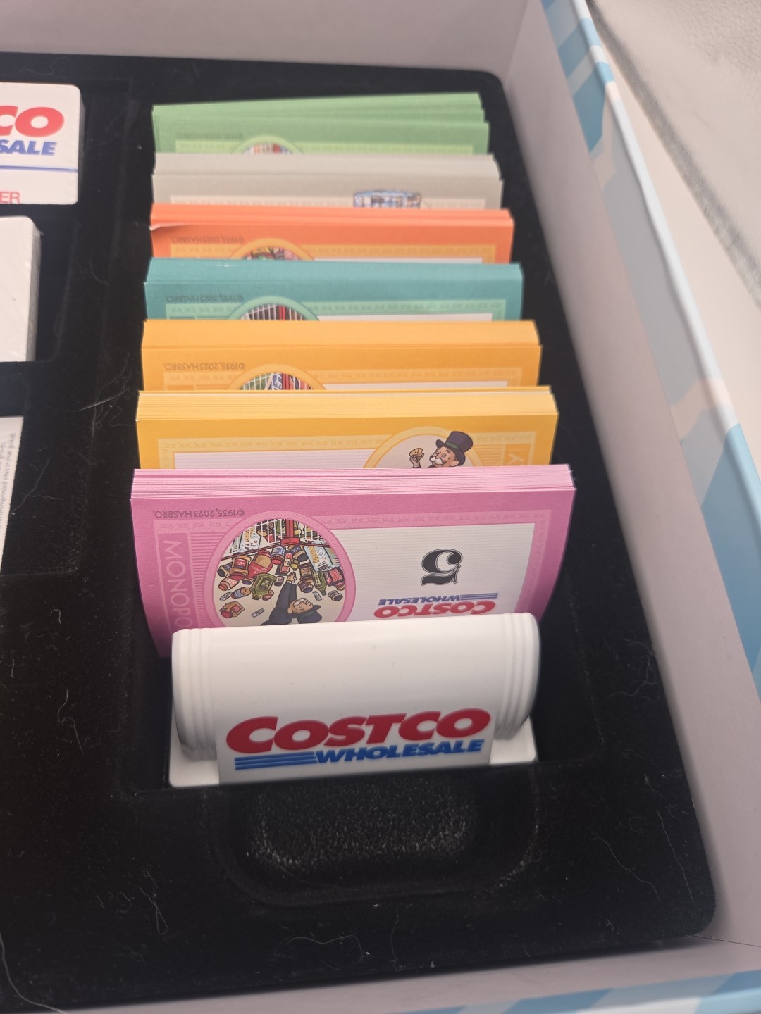Monopoly Costco Wholesale WS Game Company 2023 Missing Token + Die