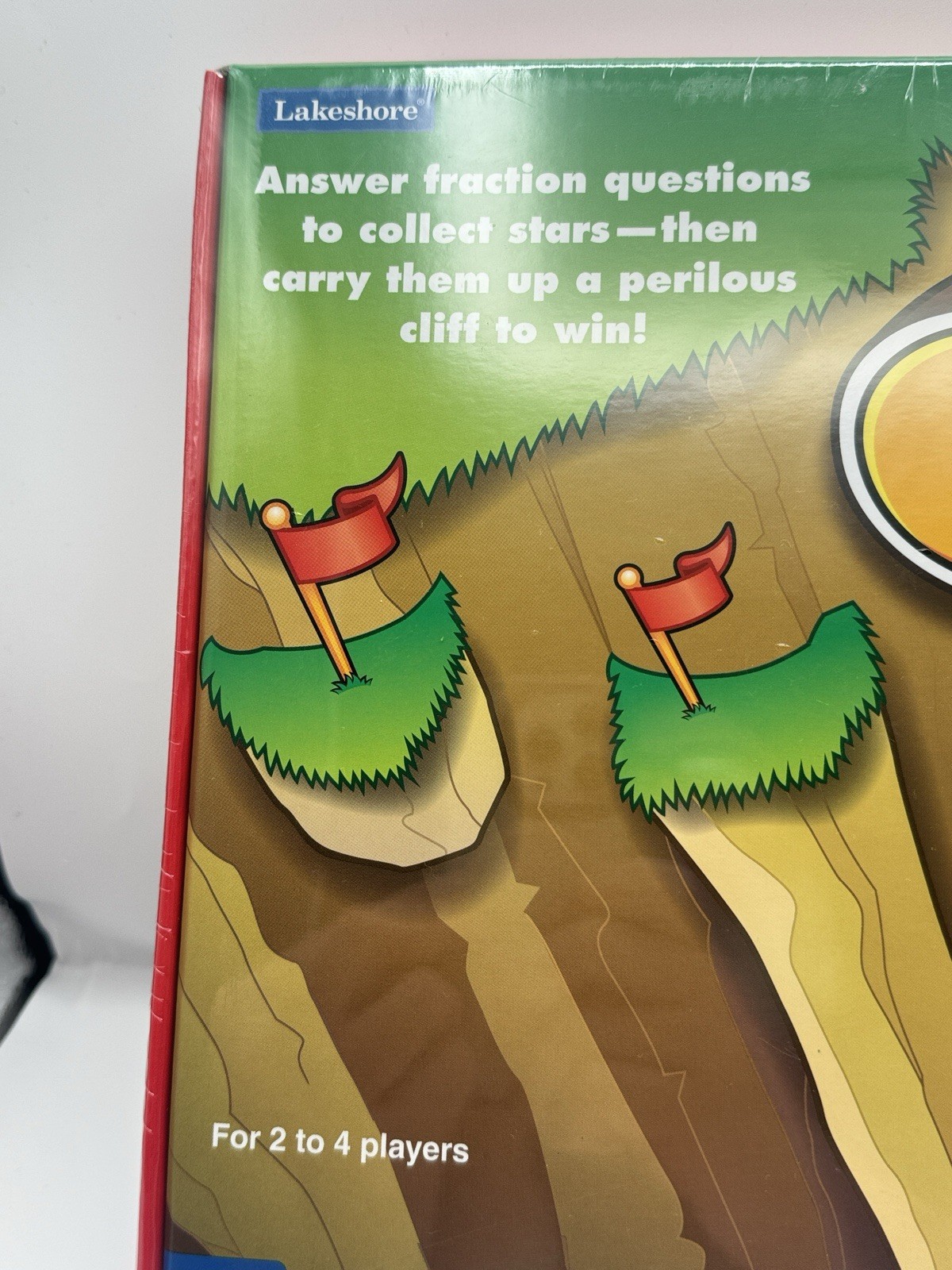 Climb The Cliff Game Lakeshore Children’s Board Game A Fractions Game Math