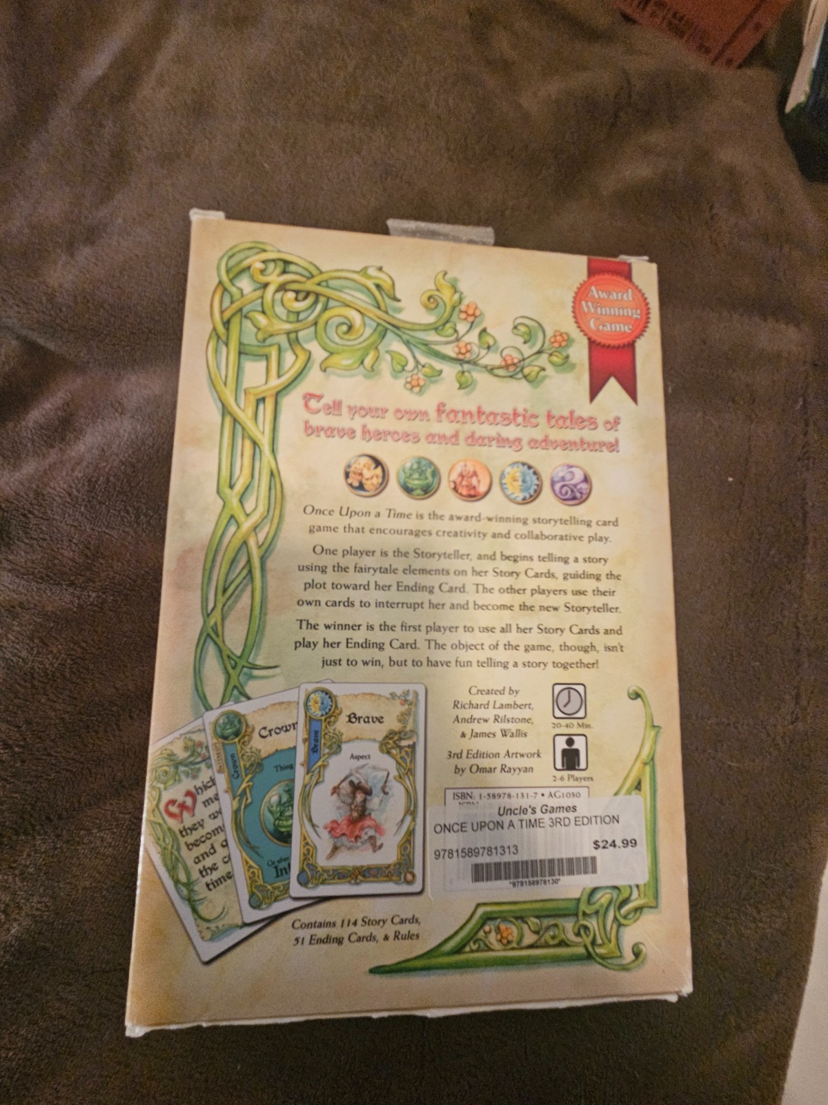 Once Upon A Time Storytelling Card Game by Atlas Games
