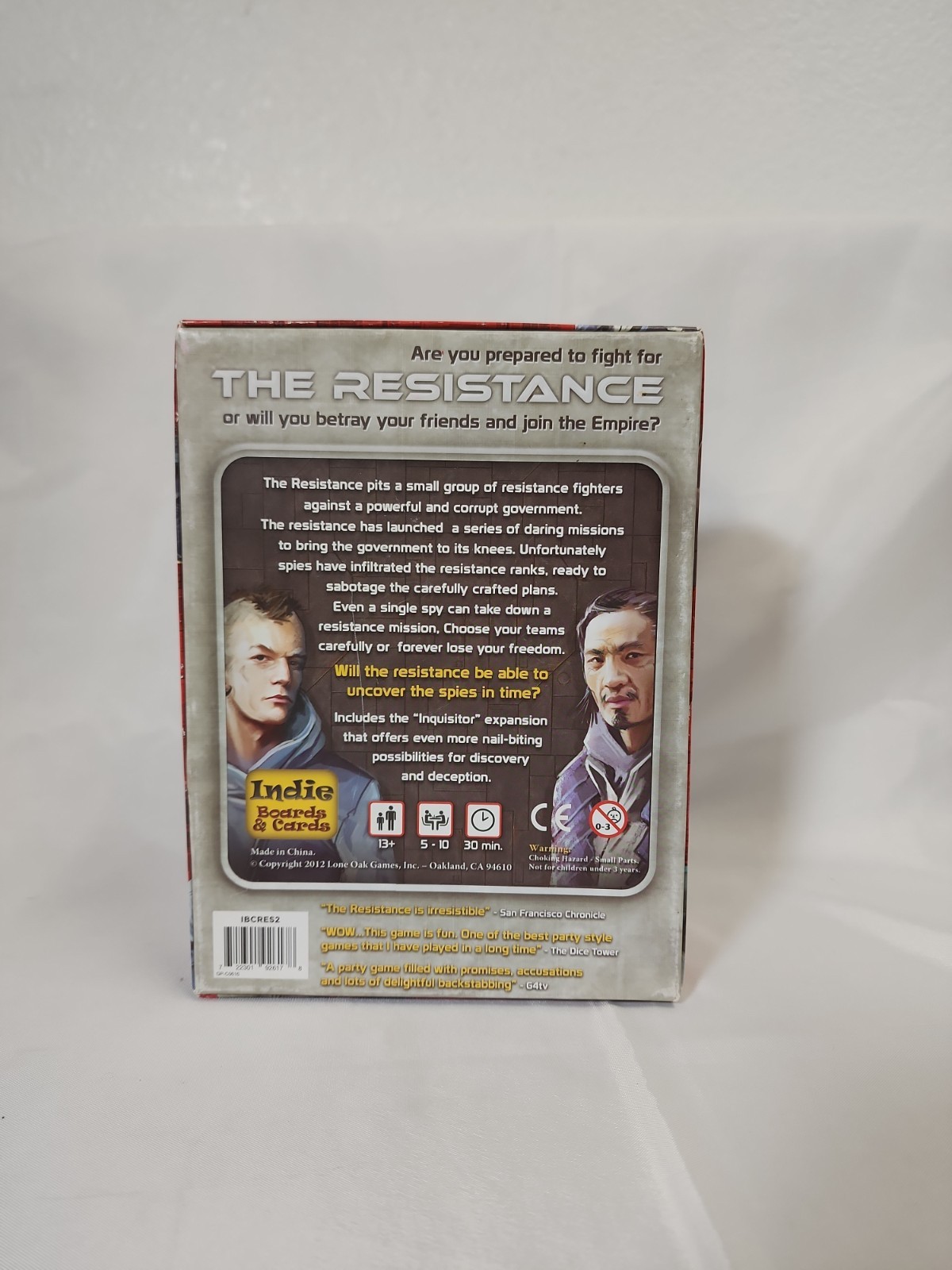 The Resistance Game Indie Boards & Cards Brand New Board Game,JJ-B-33