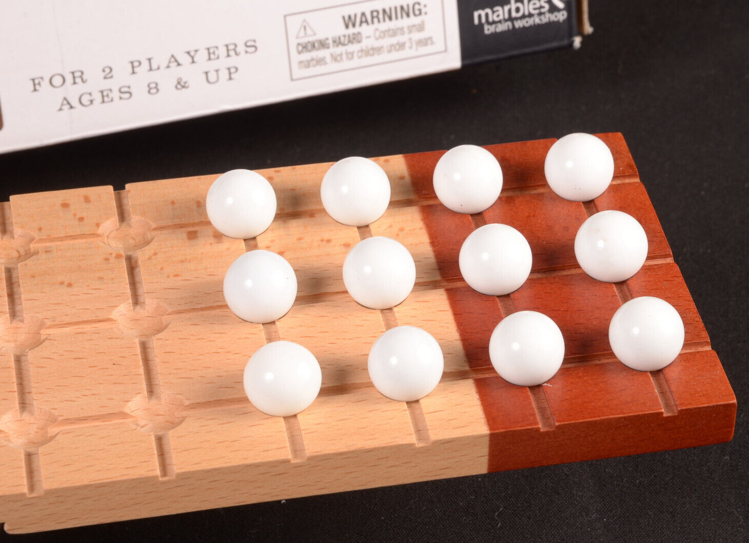 Rock Me Archimedes Lever Balance Strategy Game Marbles Brain Workshop Replaced