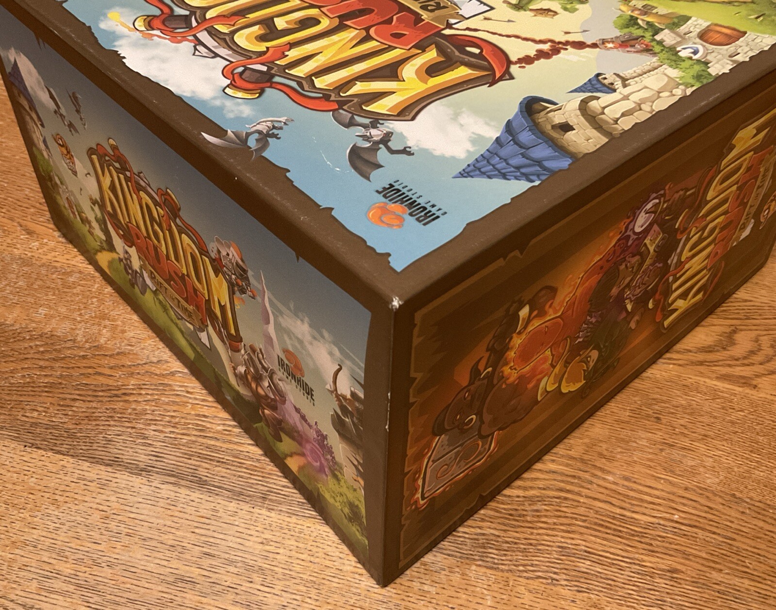 EUC Kingdom Rush Rift in Time Board Game COMPLETE, 1-4 Players 14+ 60-90 Minutes