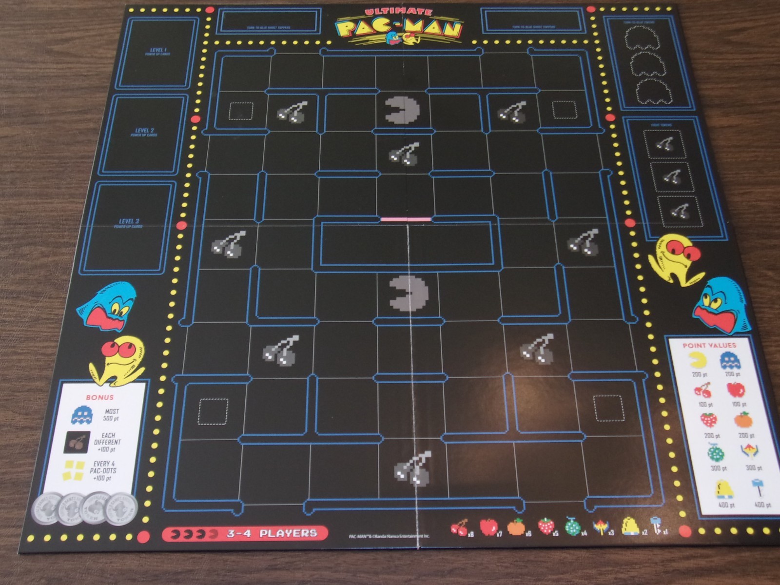 Ultimate PAC-MAN Board Game Retro Arcade Classic By Buffalo Games and Puzzles