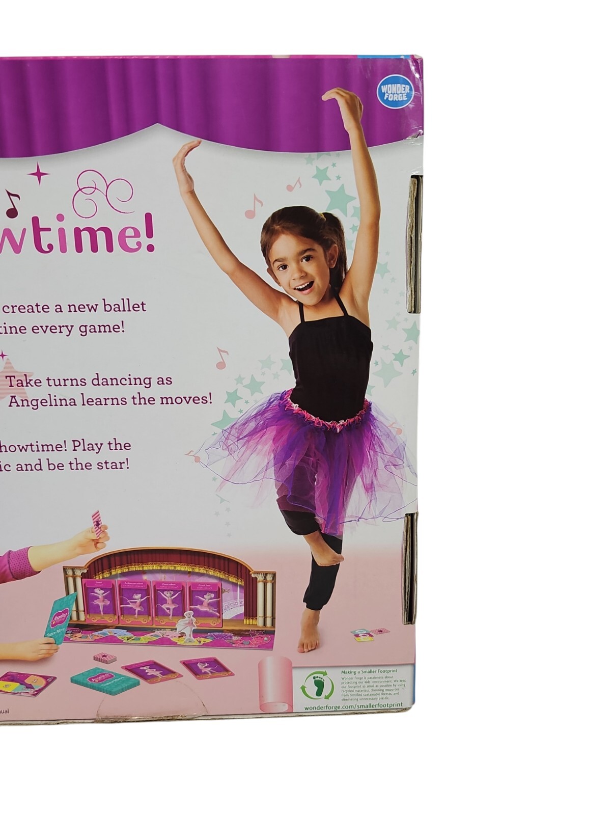 Angelina Ballerina Dance with Me Ballet Game W/ Bonus Cd Age 3+ Practice Routine