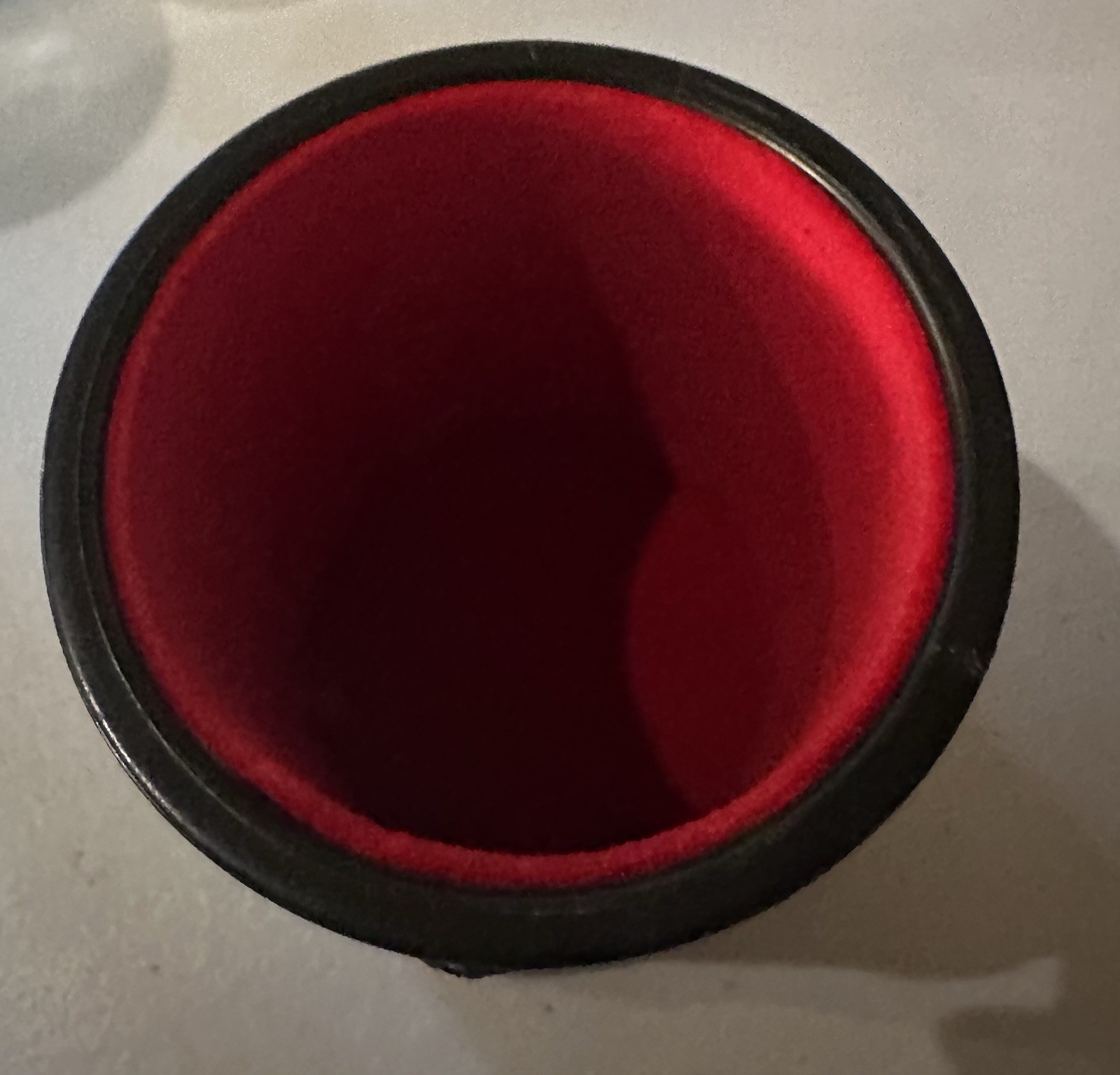 Leatherette Bar Dice Cup And 6 Rounded Corner Dice