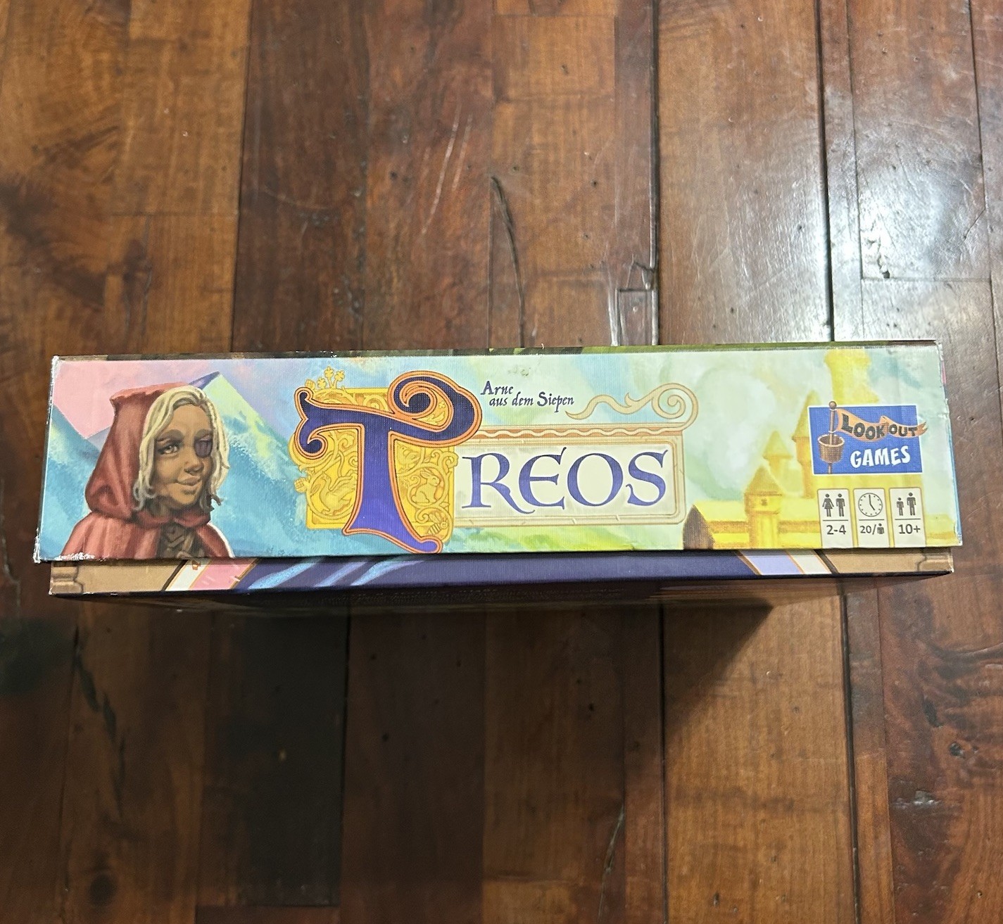 TREOS Board Game 2024 Lookout Games 100% Complete English