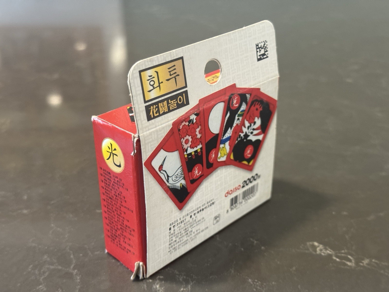 Korea Traditional Board Game HWATU HANAFUDA GOSTOP Gambling Card Game