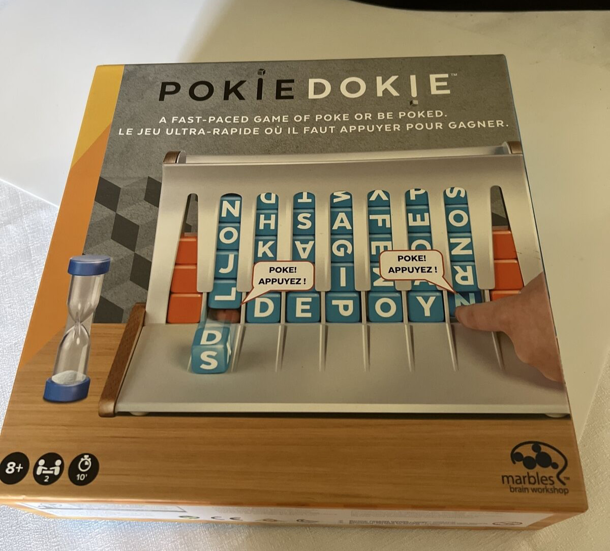 Pokie Dokie Game by Marbles Brain Workshop – 2 Player Word Game