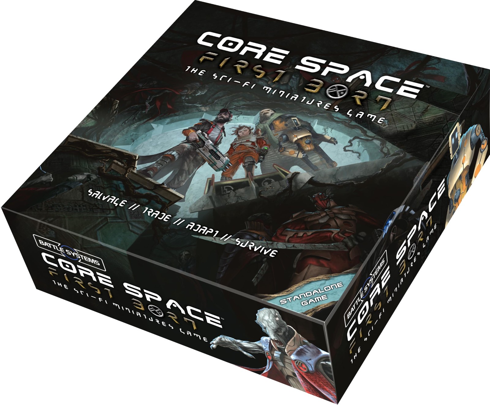 Battle Systems – Core Space First Born – Sci-Fi Miniatures Board Game Medium