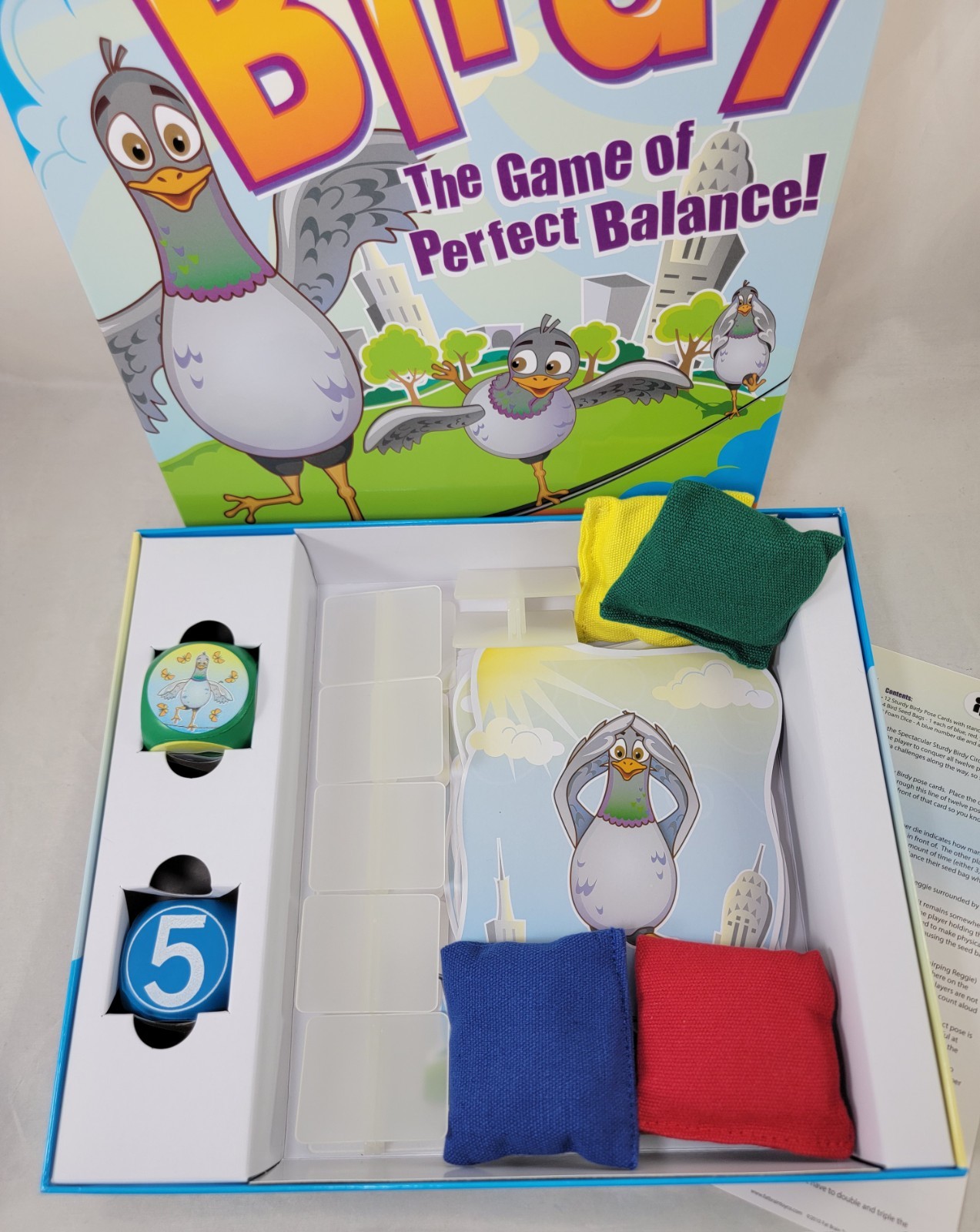 Sturdy Birdy Kid Game of Perfect Balance COMPLETE Fat Brain Toy Co