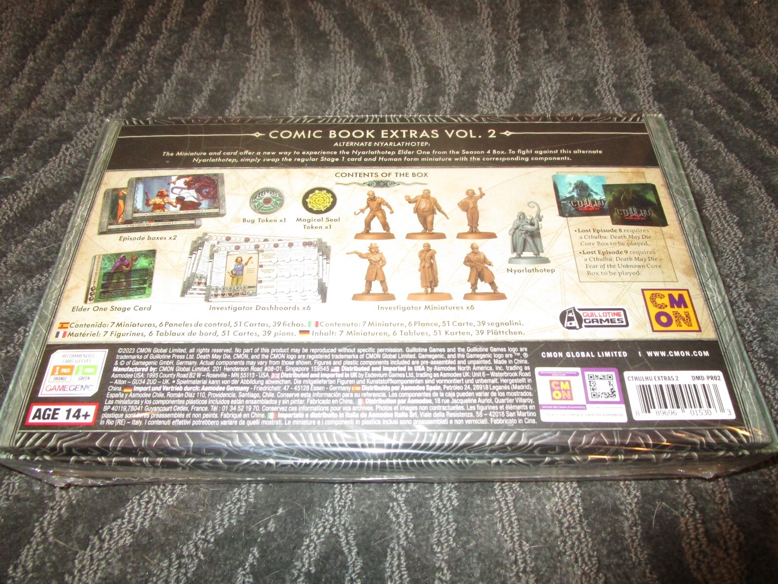 CMON Comics Cthulhu Death Comic Book Extras Vol 2 Kickstarter Exclusive NEW