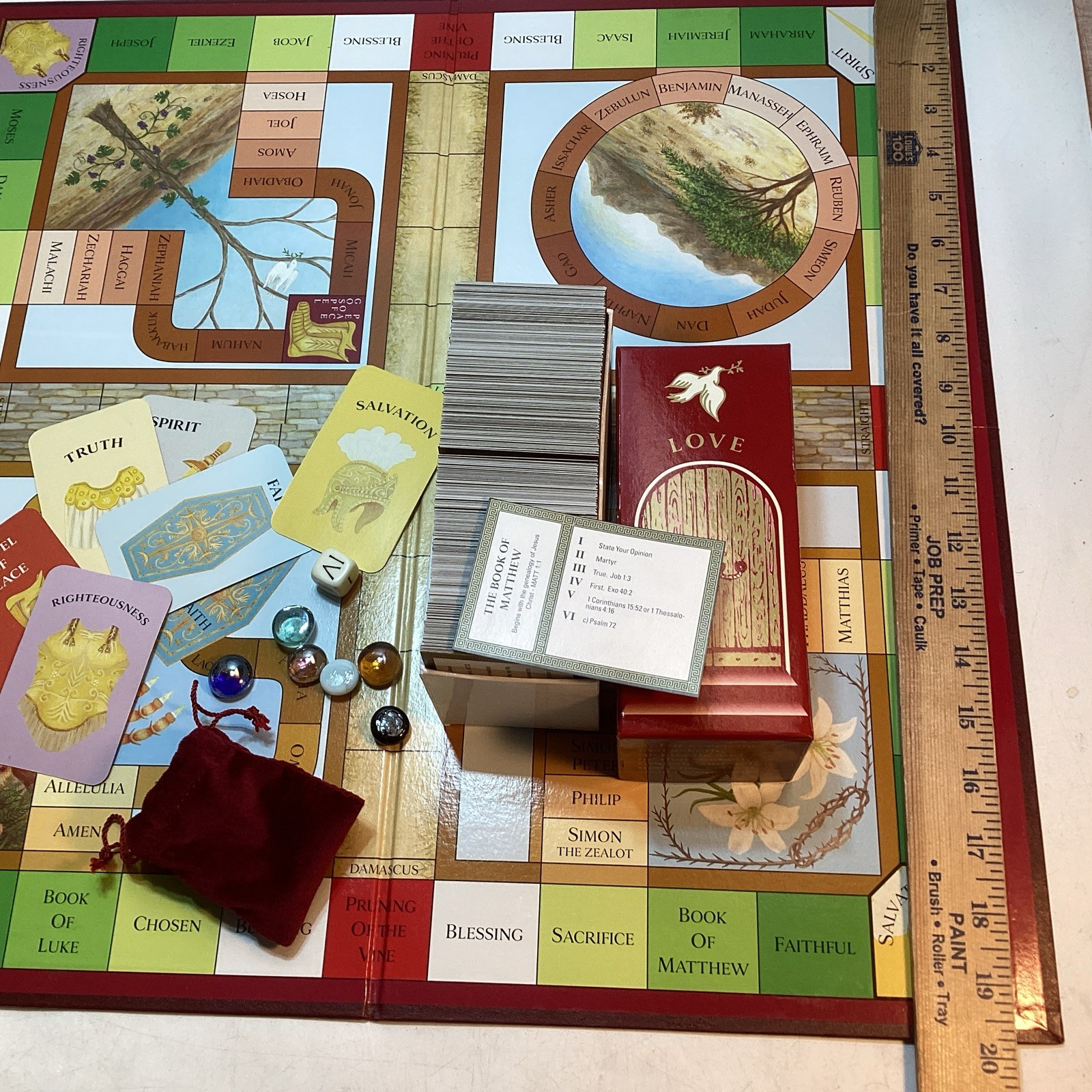 Bible Board Game The Way Of Peace Educational 12 Years And Up 2-6 Players& Teams