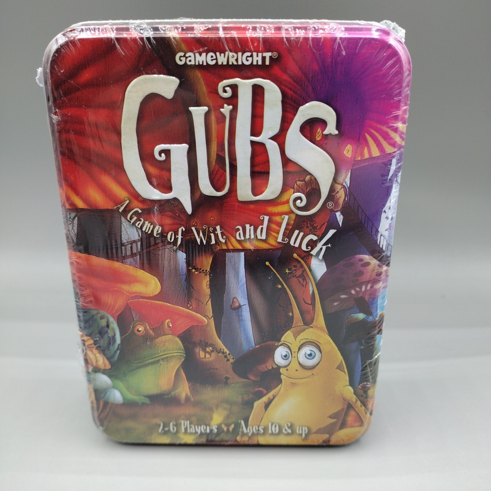 Gubs Card Game Wit and Luck Tin Gamewright Complete 2011 New Sealed Game