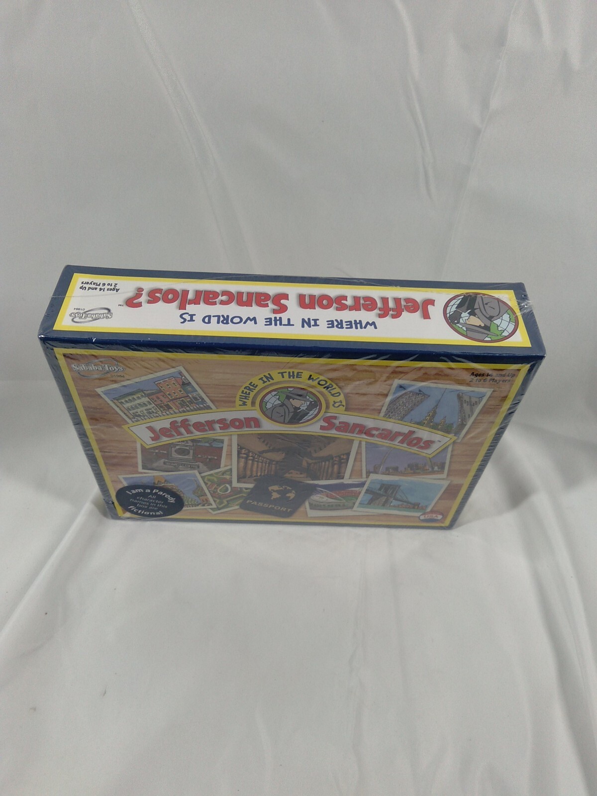 Where in the World Is Jefferson Sancarlos Game Mystery 14 & Up Sababa Toys New