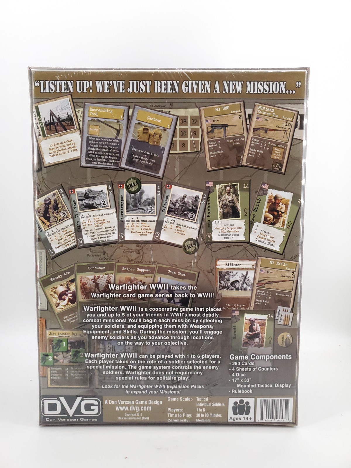 Warfighter The WWII Tactical Combat Card Game