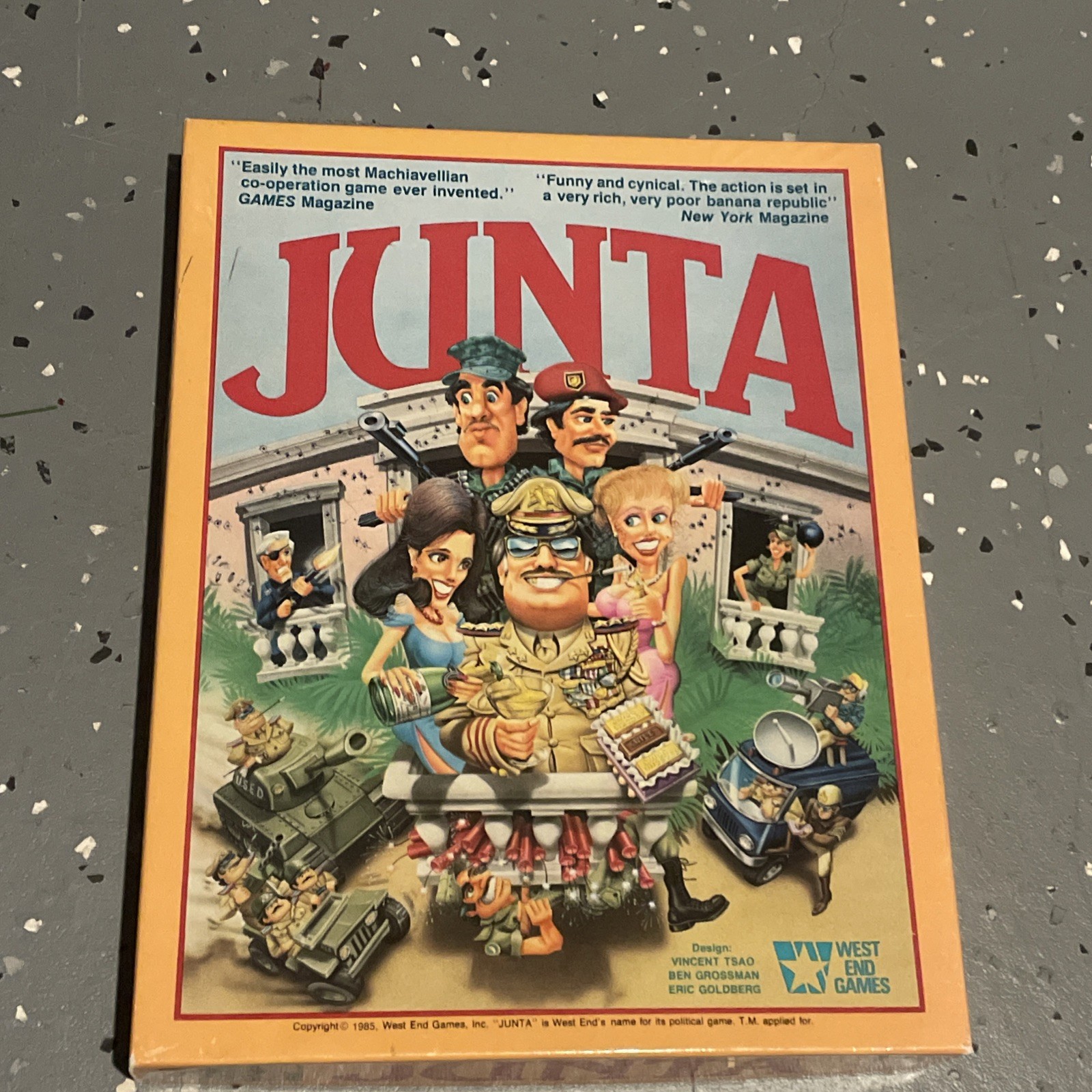 Junta Board Game – 1985 West End Games Edition