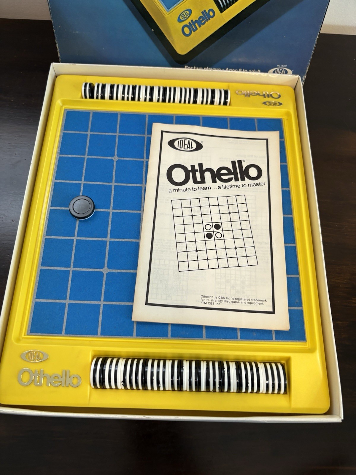 1983 Othello Game by Ideal Complete in Very Good Condition FREE SHIPPING