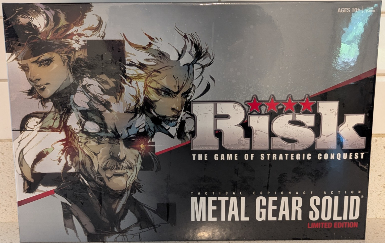Risk Metal Gear Solid Limited Edition Factory Sealed Board Game 1432/2014