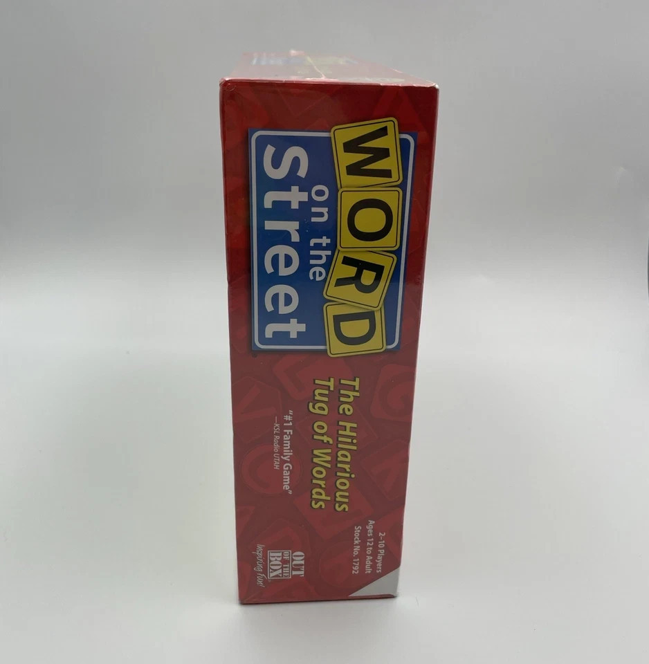 Word On The Street Board Game The Hilarious Tug Of Words – New In Box Sealed NIB