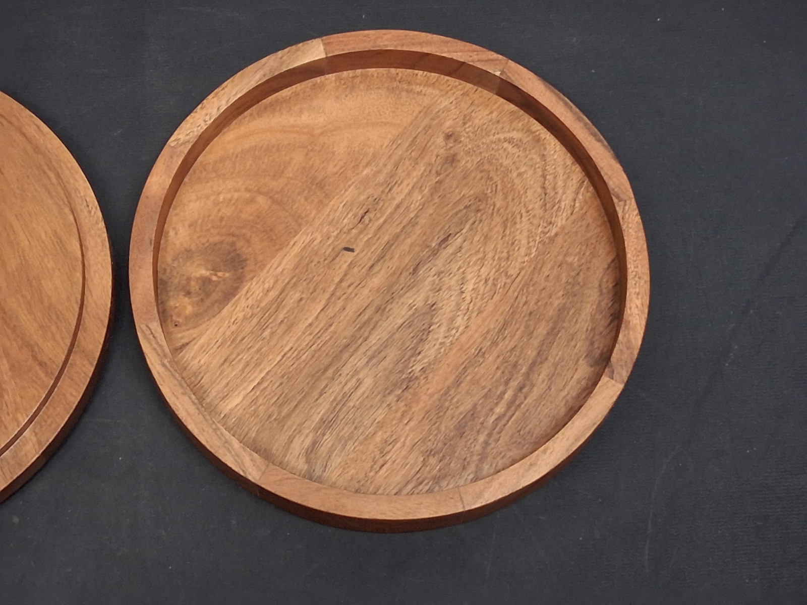 Wooden Handcrafted Solitaire Board Game Magnolia Wood Carving BOARD ONLY