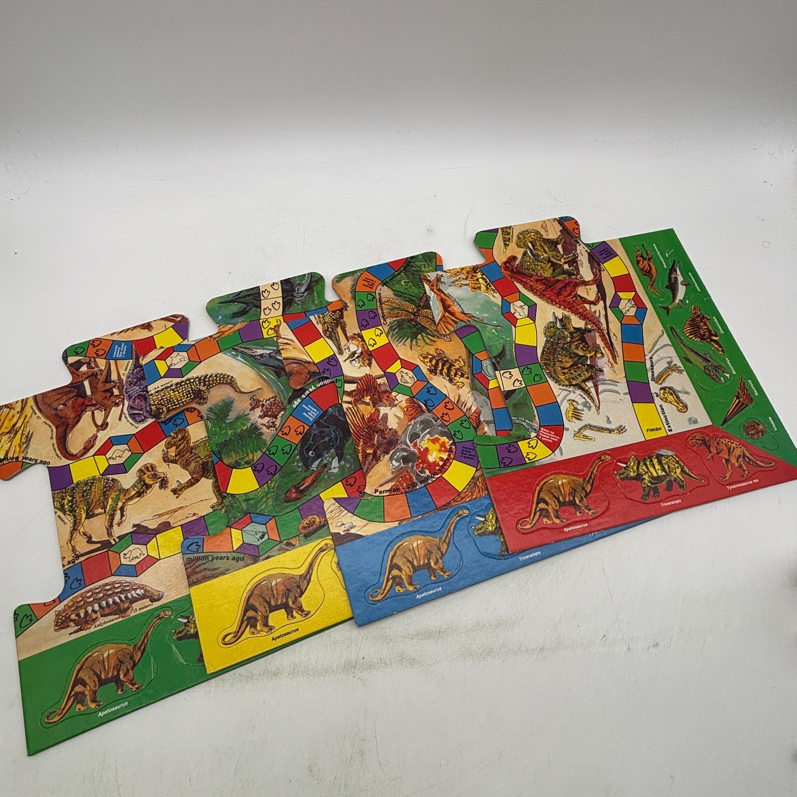 VINTAGE Dinosaurs and Things COMPLETE Aristoplay 1992 Learning Adventure Game