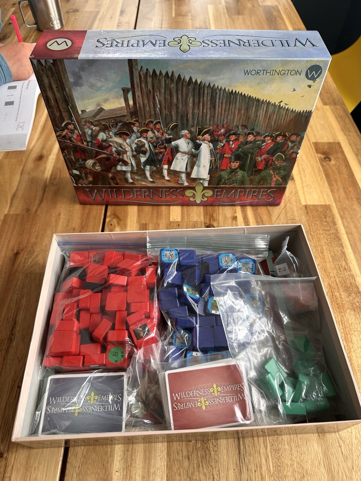 Wilderness Empires Volume 1 By Bill Molyneaux 2014 Board Game